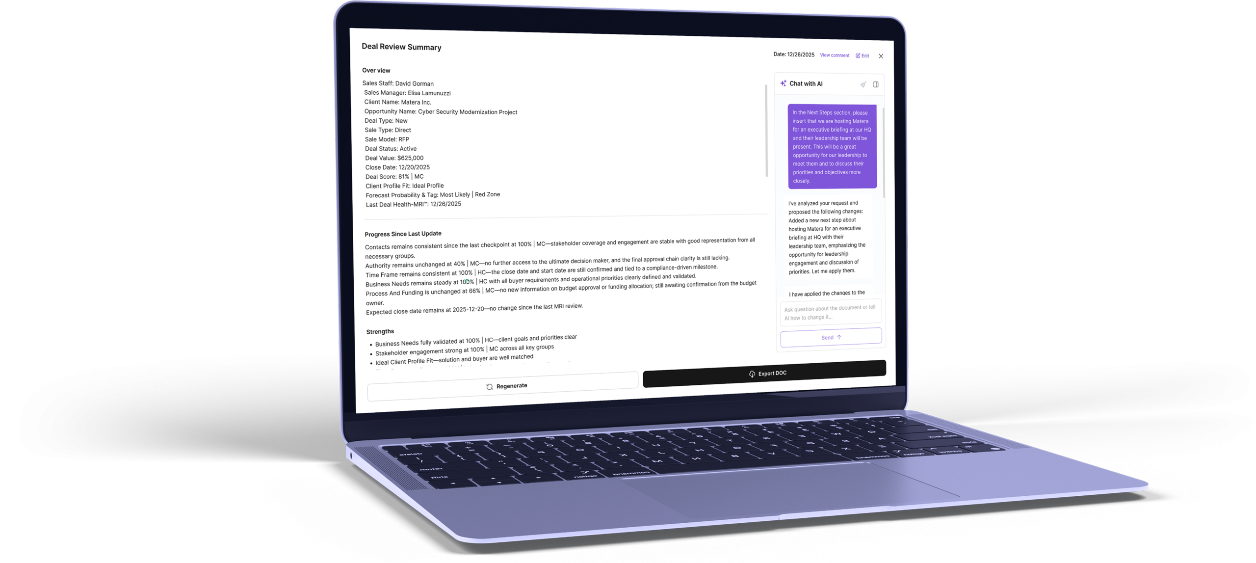 SmartBriefs Interface